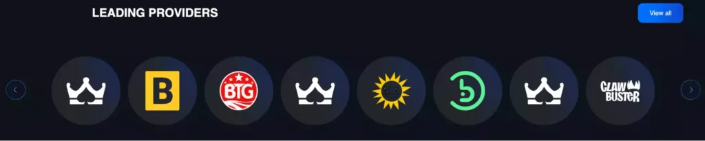 TTM Casino Providers